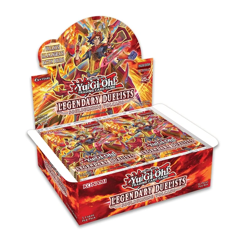 Yu-Gi-Oh! Legendary Duelists: Soulburning Volcano Display (24) Booster Pack