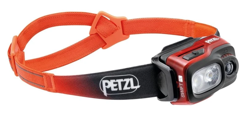 PETZL Headlamp Swift RL - Unisex, Orange, One Size