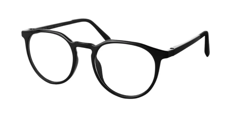 MODO & ECO Poplar Unisex Adult Glasses, Black, 50/19/143