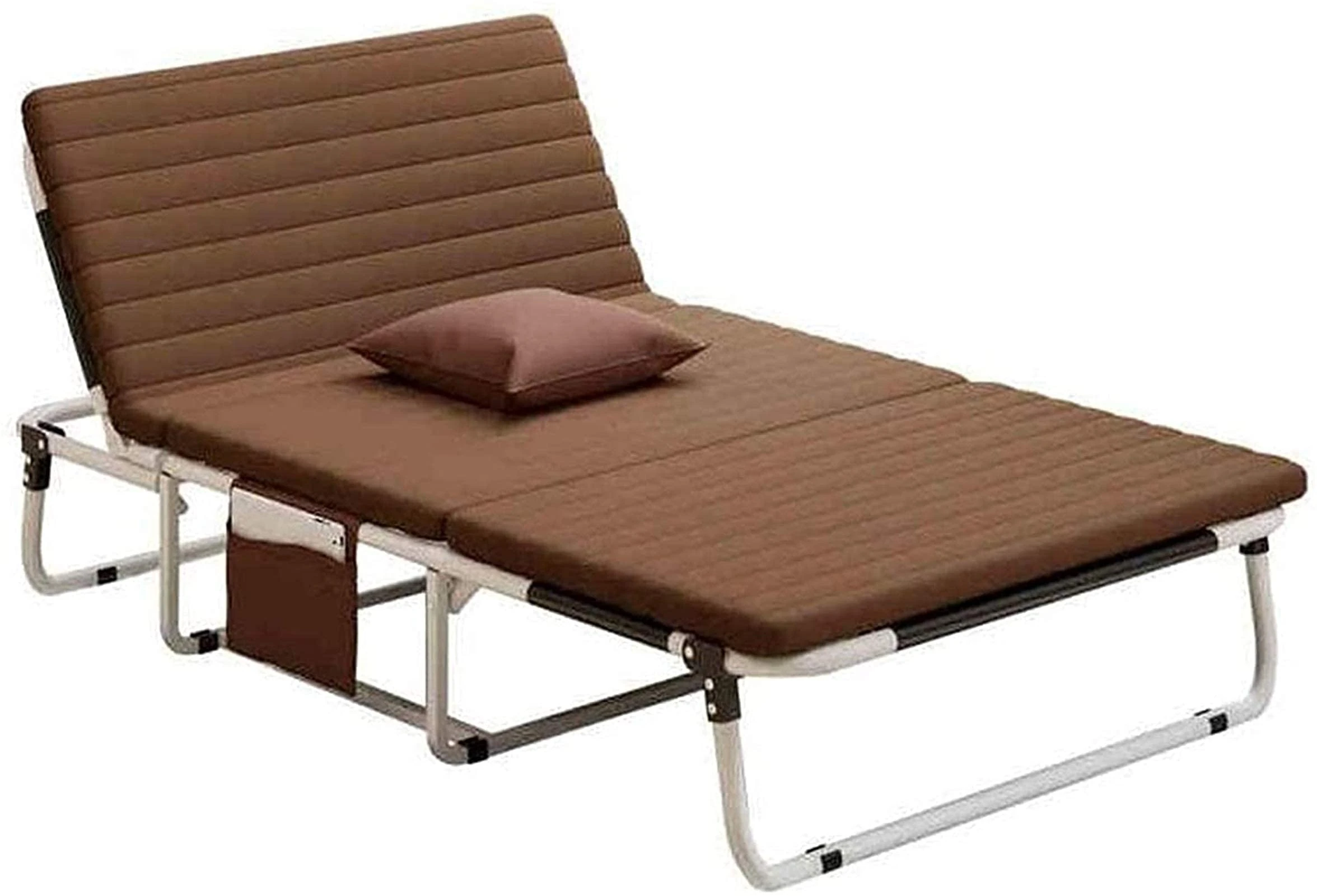 Lightweight Daily Equipment Chairs Lounge Patio Recliner Outdoor Yard Beach Double Siesta Bed Office Recliner Outdoor Beach (Color : Pink Size : 185 X 60cm) (Color : Blue Size : 185100cm) (Brown 185*