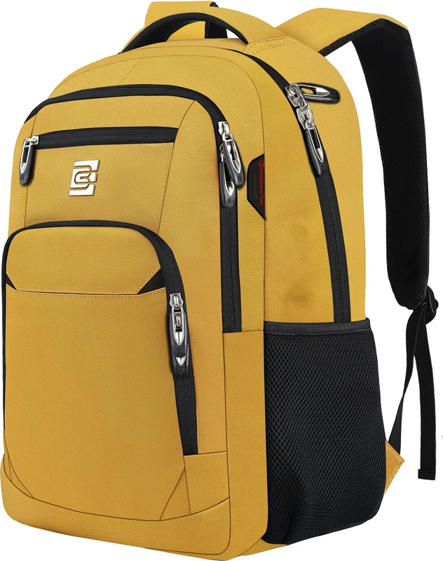 Laptop Backpack,Business Travel Anti Theft Slim Durable Laptops Backpack with USB Charging Port,Water Resistant College Computer Bag for Women & Men Fits 15.6 Inch Laptop and Notebook, 15.6", Laptop