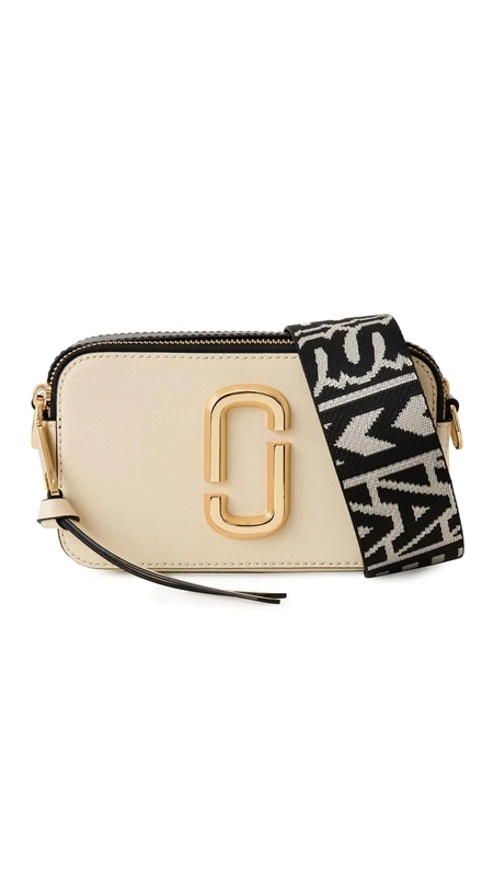 MARC JACOBS 2S3HCR500H03-134 THE SNAPSHOT Bag Women's CLOUD WHITE/MULTI Size ONE SIZE