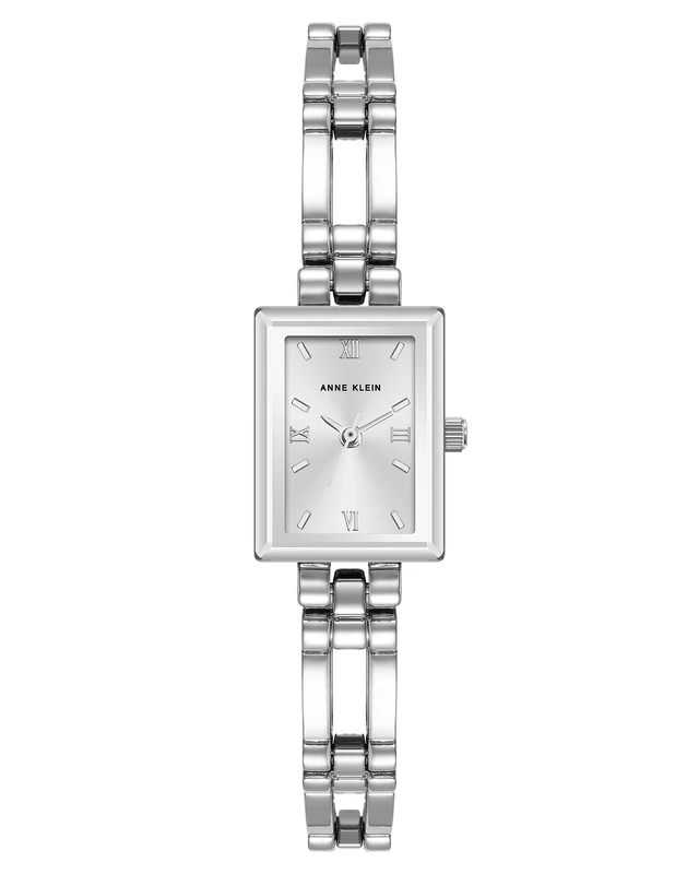 Anne Klein Women's Bracelet Watch,Silver