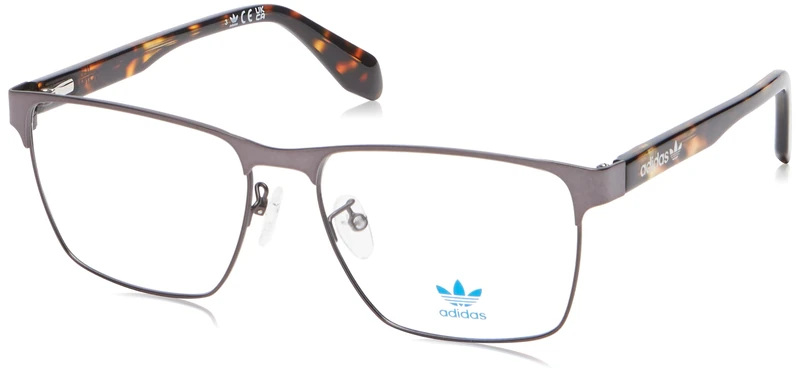 adidas Men's Eyewear, Shiny Gunmetal, 55/16/140