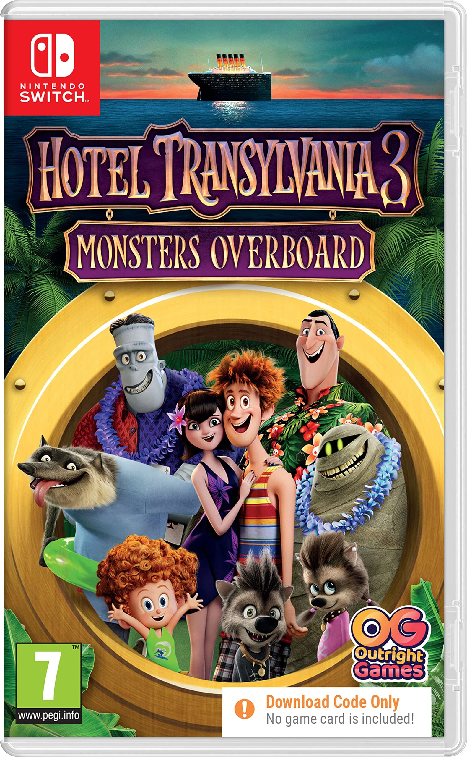 Hotel Transylvania 3: Monsters Overboard (CIAB - Code In A Box) - Switch