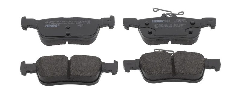FERODO BRAKE PADS | FDB5355 | REAR | FOR FORD FOCUS IV 2018- | OE-MATCHING QUALITY | ECO-FRICTION FUSE+ TECHNOLOGY