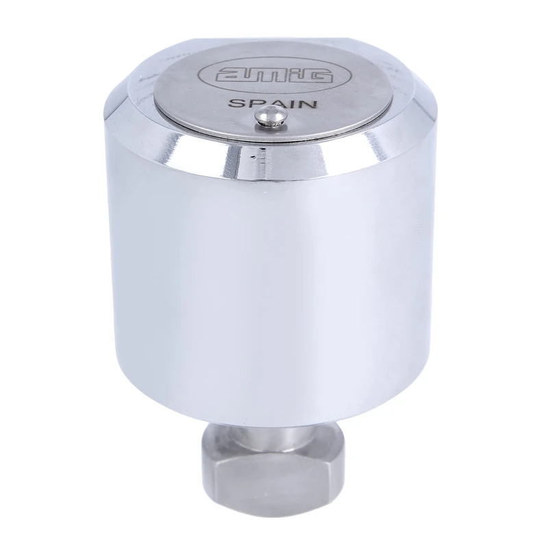 Amig - Round Lock for Roller Gates | Lock for Rolling Gates | Solid Brass and Stainless Steel | Pipe Holder Not Included | Includes 3 Keys with Pins