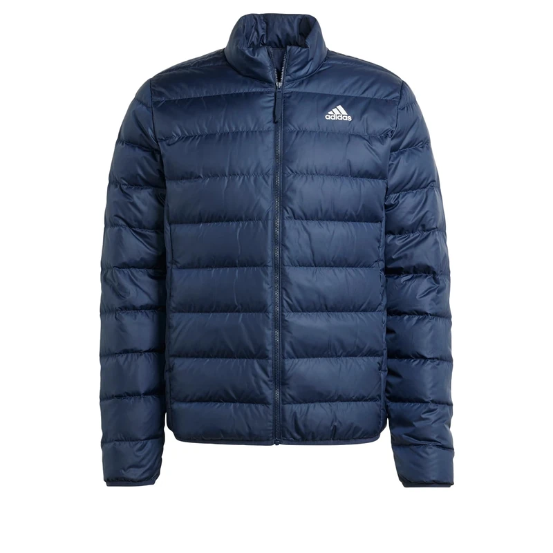 adidas Men's Essentials Light Down Jacket, legend ink, S