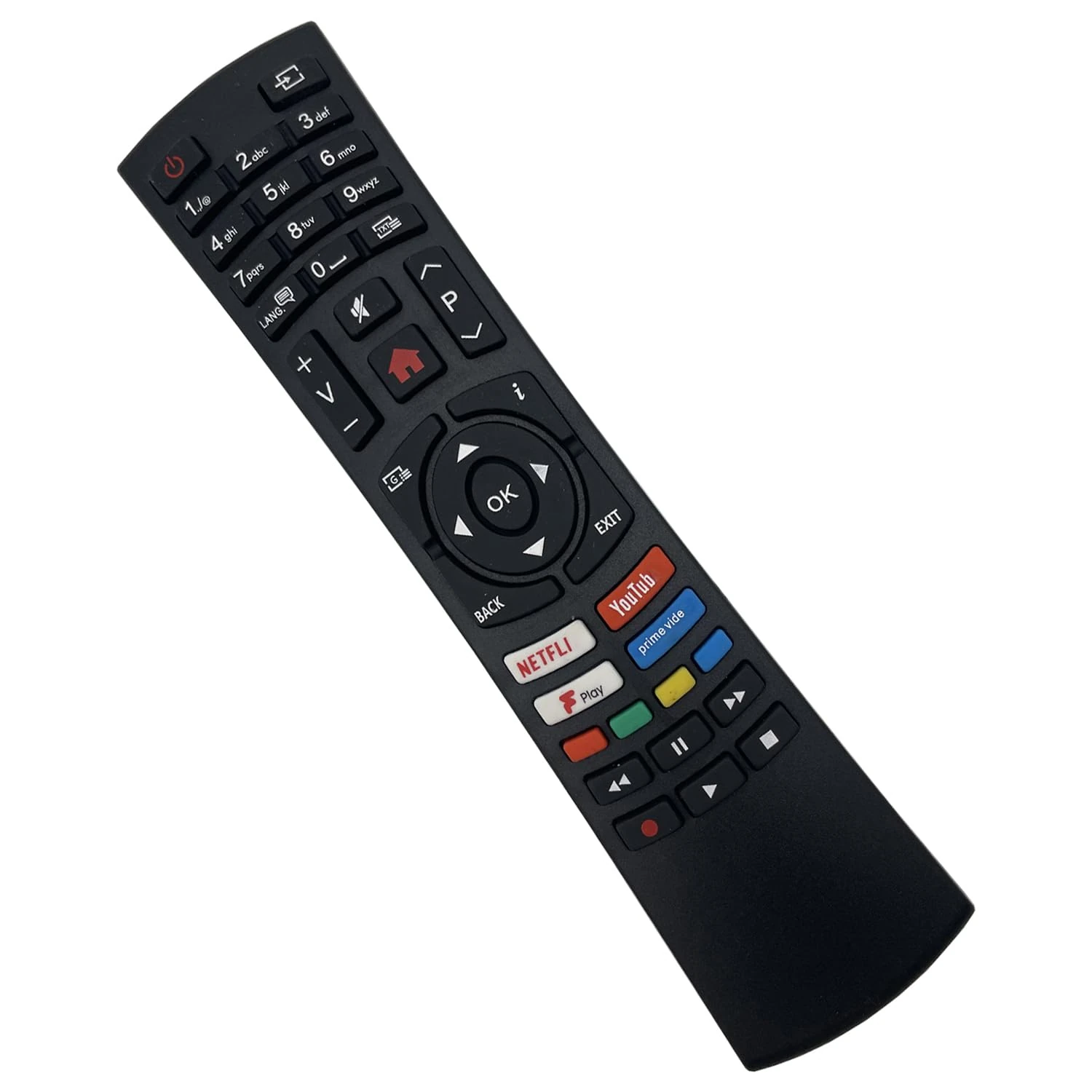 NEW Replacement RC4391P for bush tv remote fit for bush remote control for tv Compatible With Bush,Vestel, Nordmende Smart TV DLED55UHDHDRS DLED65UHDHDRS DLED32FHDS DLED40FHDS DLED49FHDS