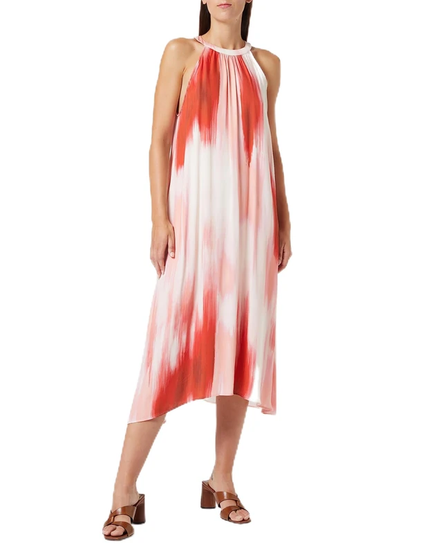 United Colors of Benetton Vestito 4MTYDV075 Dress, Pink - Image 1
