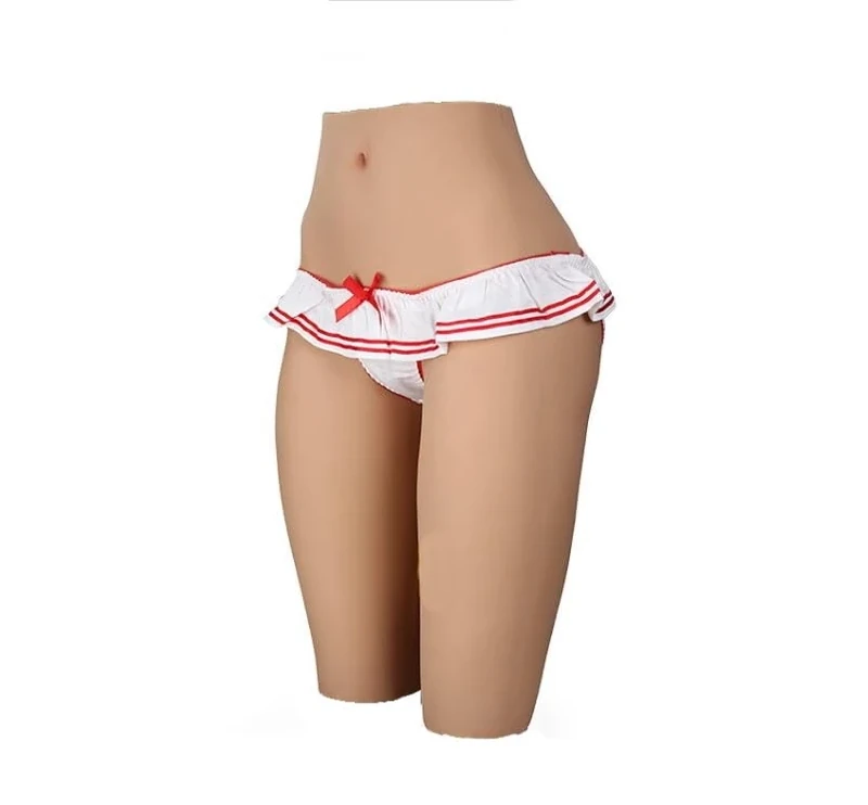 Fake Vagina, Crossdresser Female Panties, Long Leg Silicone Pants for Crossdressing, Crossdresser Accessories, Costumes, Cosplay, Fancy Dress, Transgender, MTF, Drag Queen Skin