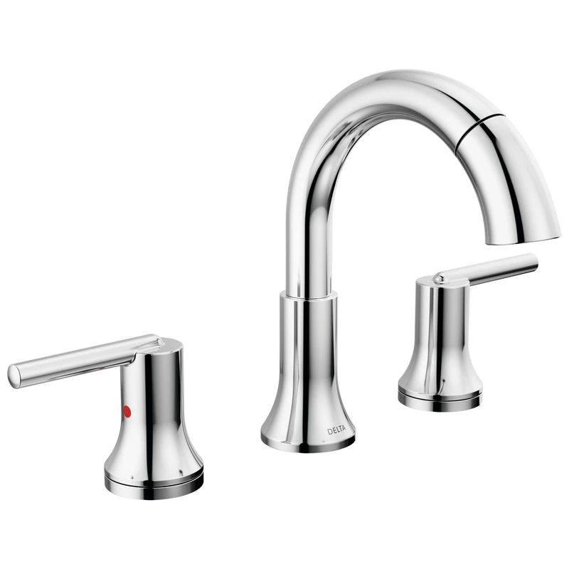 Delta Faucet 3559-PD-DST Trinsic Bathroom Tap, Chrome - Image 1