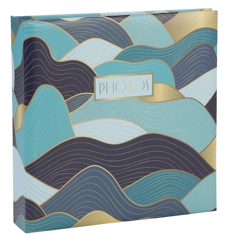 Exacompta - Ref. 62662E - Box of 6 OCEAN photo albums - 200 photos 10 x 15 cm - 100 pages - 22.5 x 22 cm - cover covered with matte film