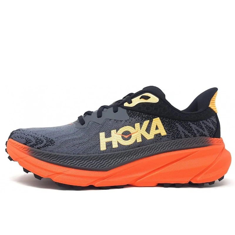 HOKA ONE ONE 1134497-CFLM Challenger 7 Men Castlerock/Flame UK 7.5