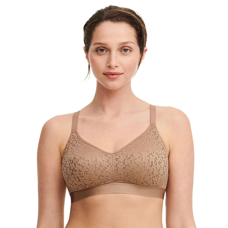 Chantelle Women's Norah Supportive Wirefree, Coffee Latte, 34H US