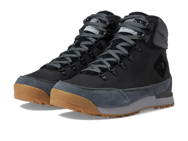The North Face NF0A817QKT01 M BACK-TO-BERKELEY IV LEATHER WP Men TNF BLACK/ASPHALT GREY UK 9.5