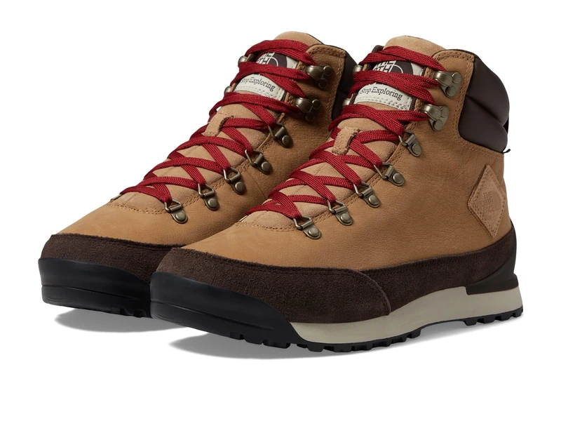 The North Face Men's Back-To-Berkeley IV Leather Wp Boots, Almond Butter/Demtssbrn, 10.5