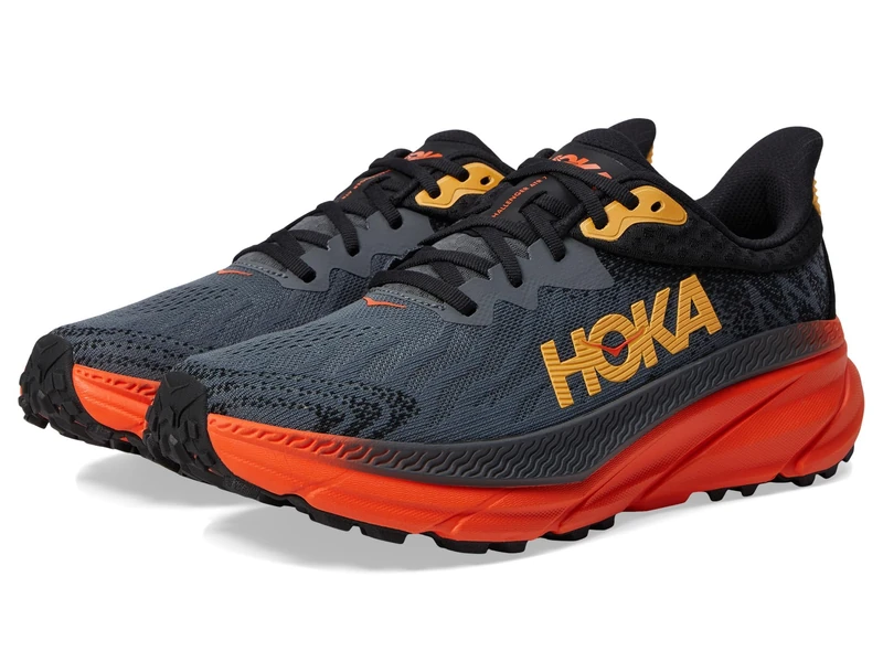 HOKA ONE ONE 1134497-CFLM Challenger 7 Men Castlerock/Flame UK 6.5