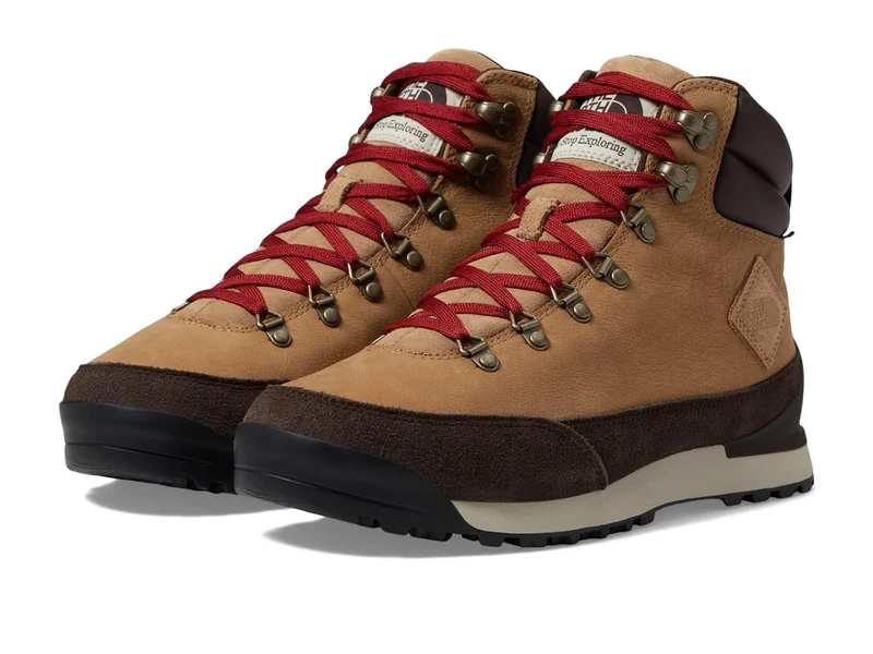 The North Face Men's Back-To-Berkeley IV Leather Wp Boots, Almond Butter/Demtssbrn, 7