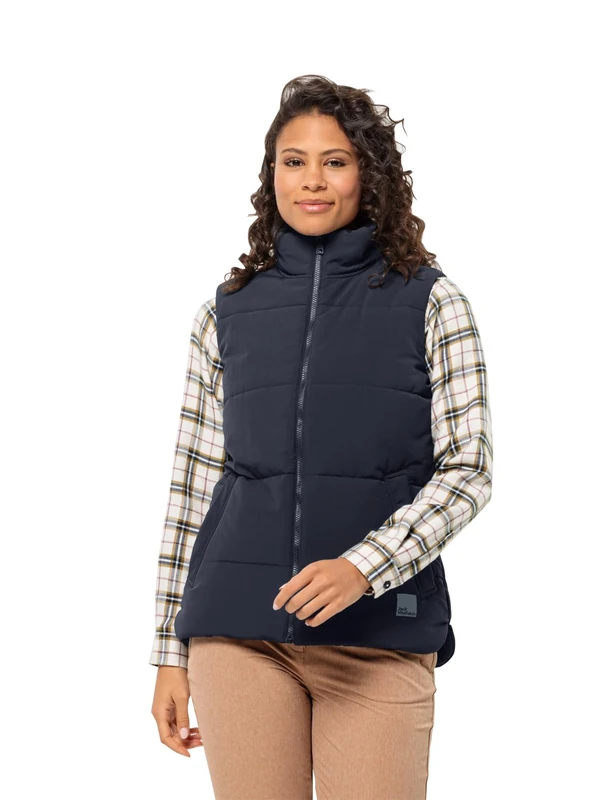 Jack Wolfskin White Frost Women's Vest, night blue, L