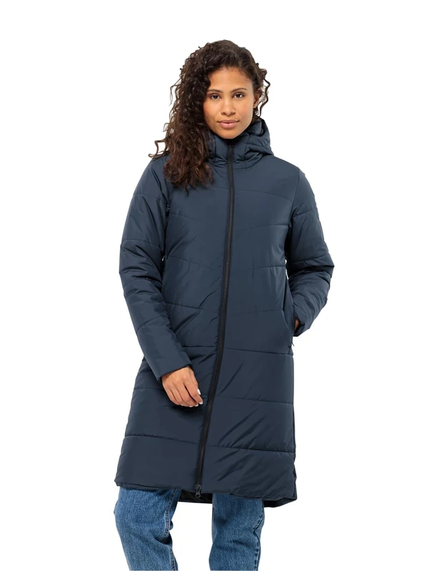 Jack Wolfskin Women's Deutzer Coat W - Night Blue, Size S