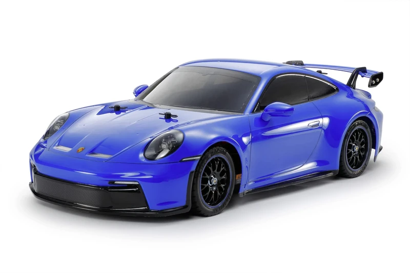 TAMIYA 58712 1:10 RC Porsche 911 GT3 (992) TT-02 Remote Control Car, Vehicle, Model Building, Assembly, Hobby, RC Kit, Unpainted