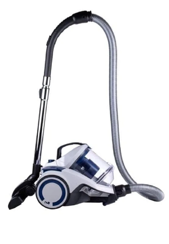 Dirt Devil Stofzuiger zonder Zak - DD2504-700W - HEPA 12 Filter - Bereik van 9M - meets Combiborstel, Kierenzuigmond en Parketzuigmond - 4.9 kg - Stofopvangbak 2.7L - Wit