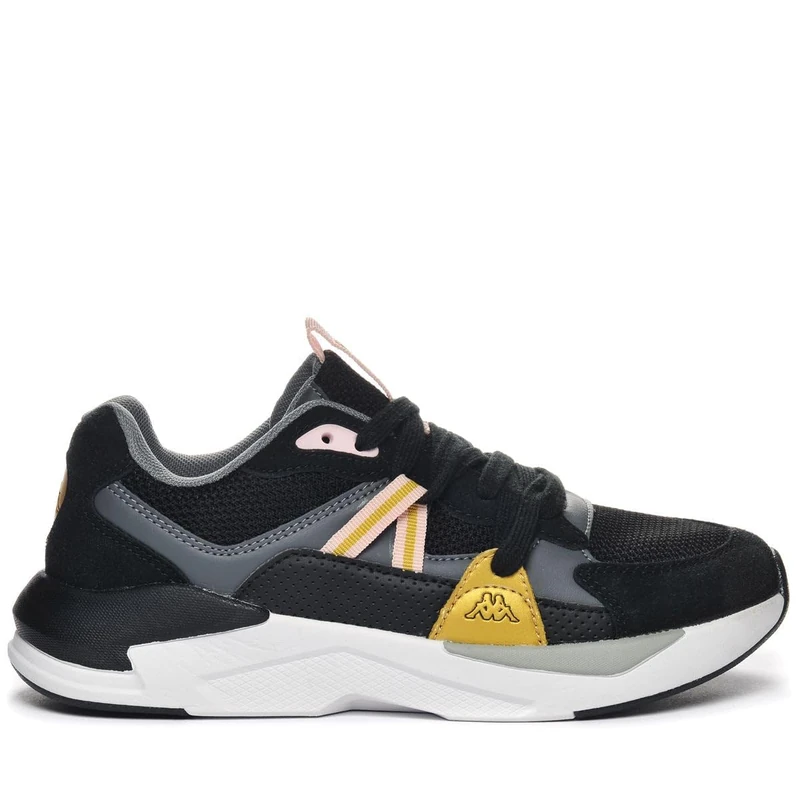 Kappa Holborn WO, Low-Top Sneakers, Black Pink
