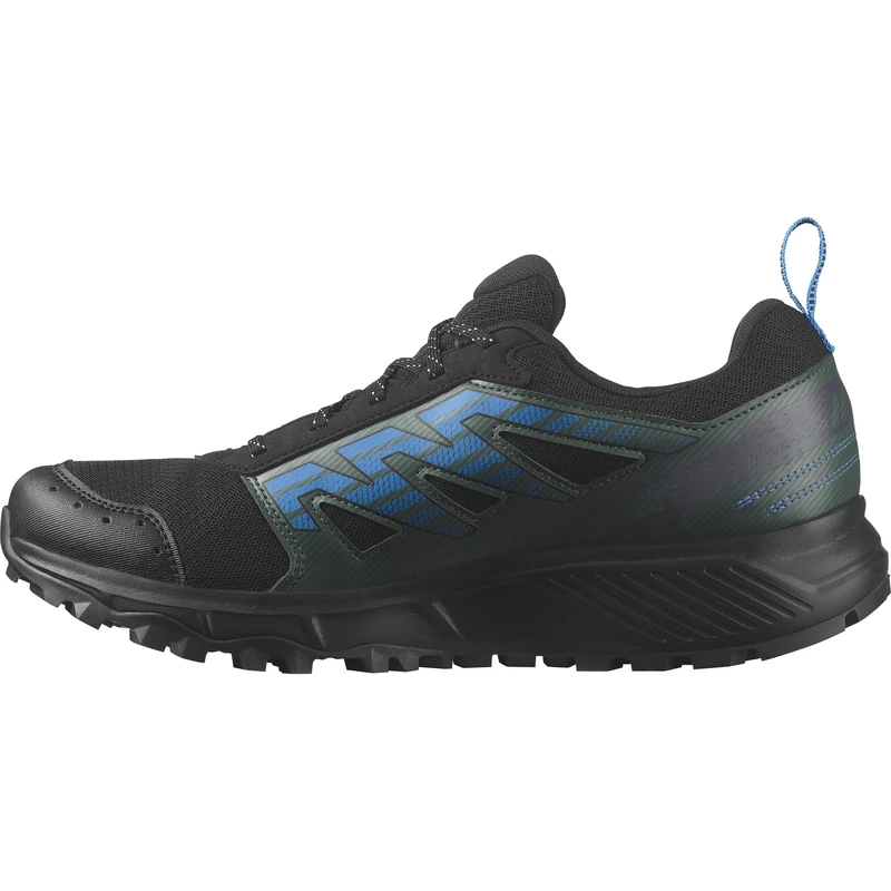 SALOMON Mens Wander Gore-tex Running Shoe And Walking, Black Darkest Spruce Ibiza Blue, 12.5 UK - Image 1