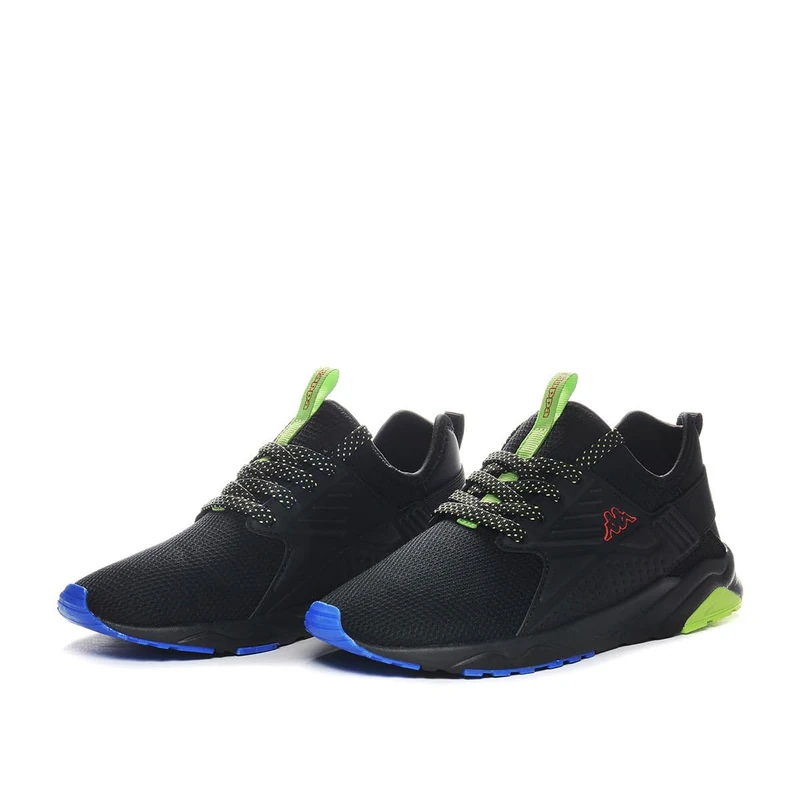Kappa SAN Puerto LACE JR, Low-Top Sneakers, Black Blue
