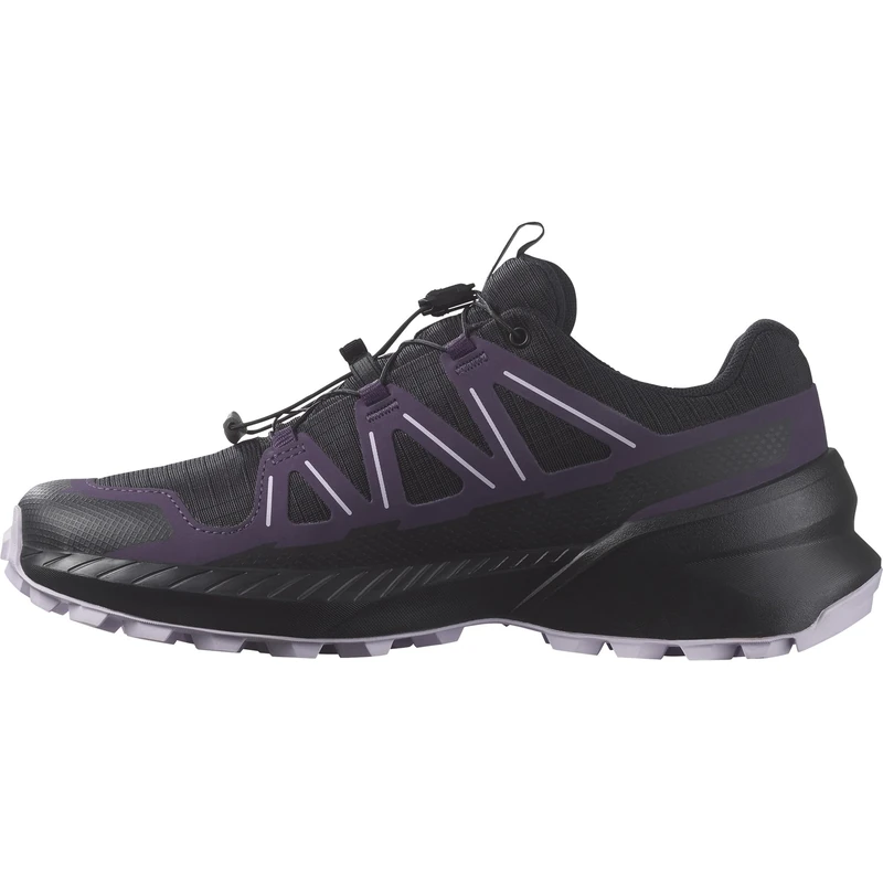 Salomon Speedcross Peak Climasalomon Waterproof Women's Trail Running Shoes, Precise fit, All-Terrain Protection, and Active Grip, Black, 8
