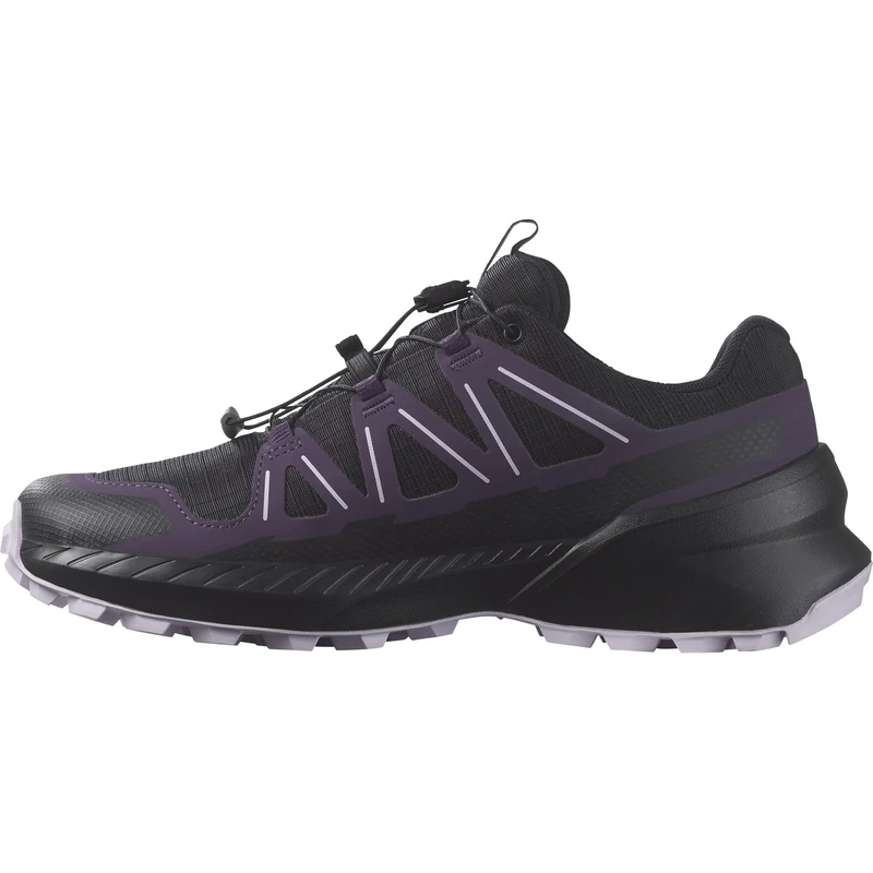 Salomon Speedcross Peak Climasalomon Waterproof Women's Trail Running Shoes, Precise fit, All-Terrain Protection, and Active Grip, Black, 9
