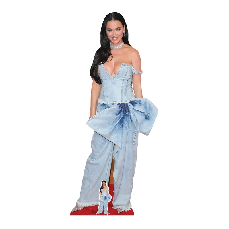 Star Cutouts CS1103 Katy Perry Lifesize Cardboard Cut Out With Mini