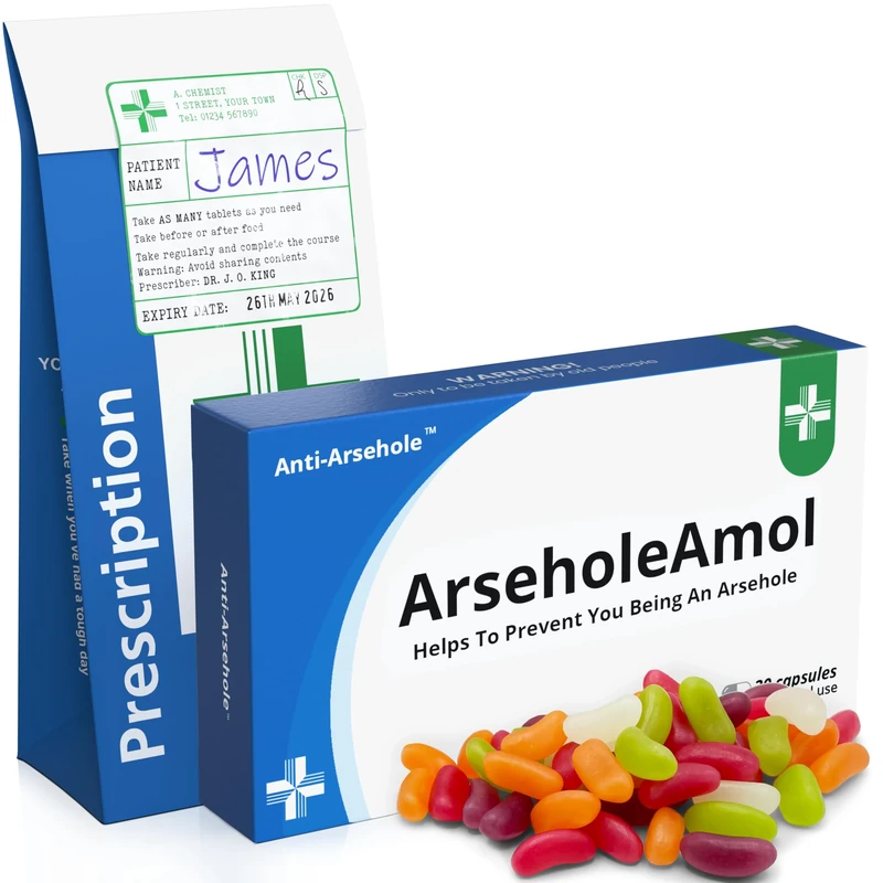 BestaFiesta Joke Tablet Box with Jelly Beans Gag Gift
