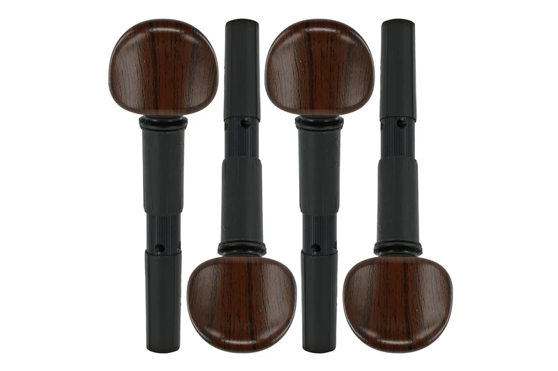 Wittner 270111MO4P Set of 4 Violin Fine Tuners for 4/4-3/4 Violin Diameter 8.6/1:30 Rosewood Colours Made in Germany