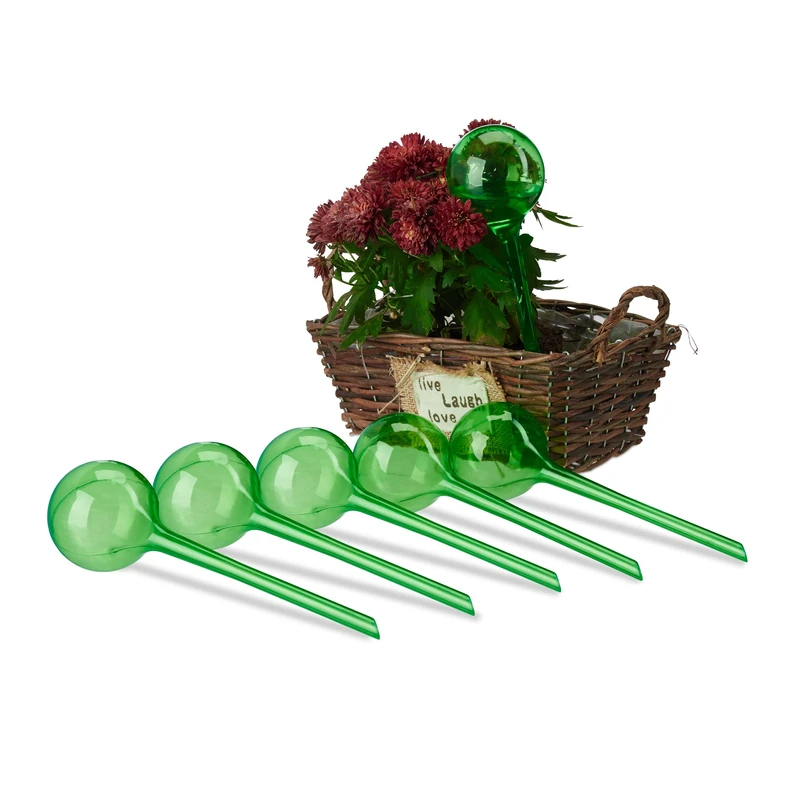 Relaxdays Watering Globes (Set of 6) - 250ml Plant Irrigation