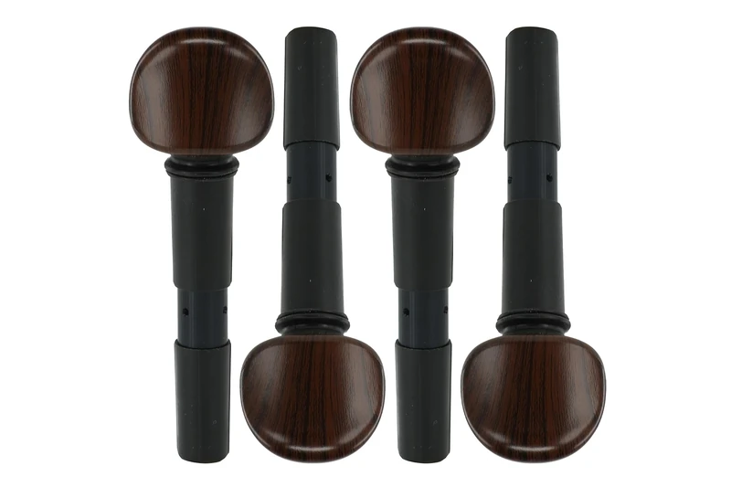 Wittner 272111L04P Set of 4 Cello Fine Tuning Swivels for 4/4-7/8 Cello Diameter 15.5/1:25 Rosewood Colours Pack of 4 Made in Germany