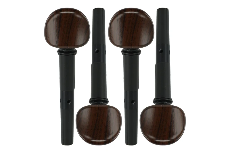 Wittner 272111S04P Set of 4 Cello Fine Tuning Swivels for 4/4-7/8 Cello Diameter 12.5/1:25 Rosewood Colours Pack of 4 Made in Germany