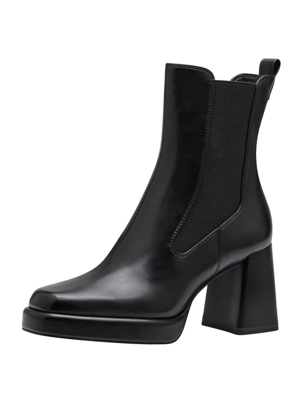 Tamaris 1-25002-41 Women's Trainers Chelsea Boot, Black Matte, 6.5 UK
