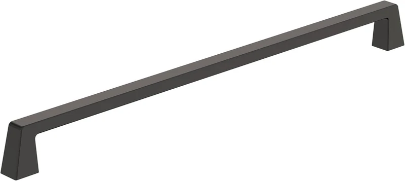Amerock BP55284BBR | Black Bronze Cabinet Pull | 12-5/8 in (320 mm) Center-to-Center Cabinet Handle | Blackrock | Drawer Pull | Kitchen Cabinet Handle | Furniture Hardware - Image 1