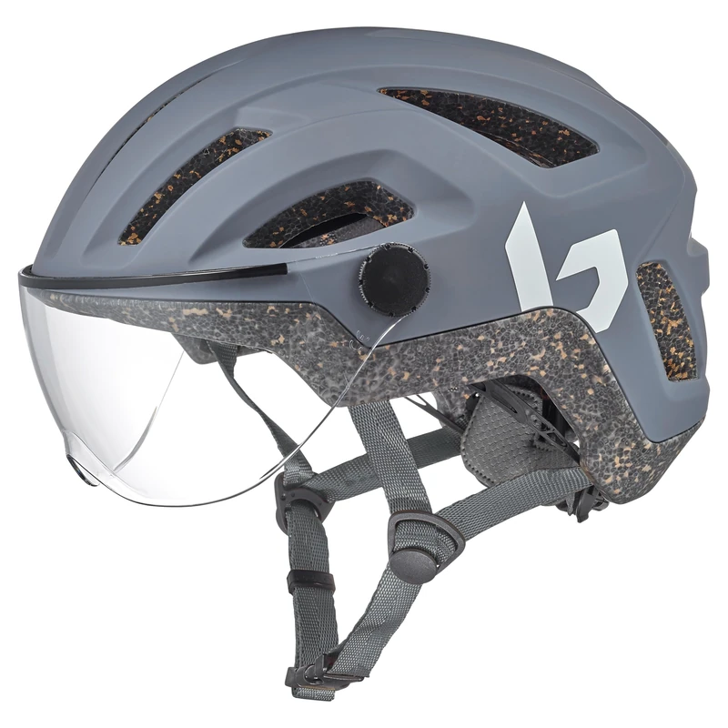 Bollé - REACT VISOR, Cool Grey Matte, Clear, Medium, Unisex, Adult