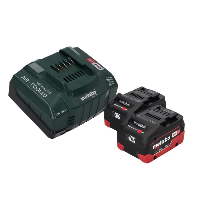 Metabo 685122380 Basic Set 2 x LiHD battery packs 18 V/5.5 Ah