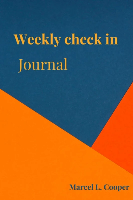 Weekly check in journal