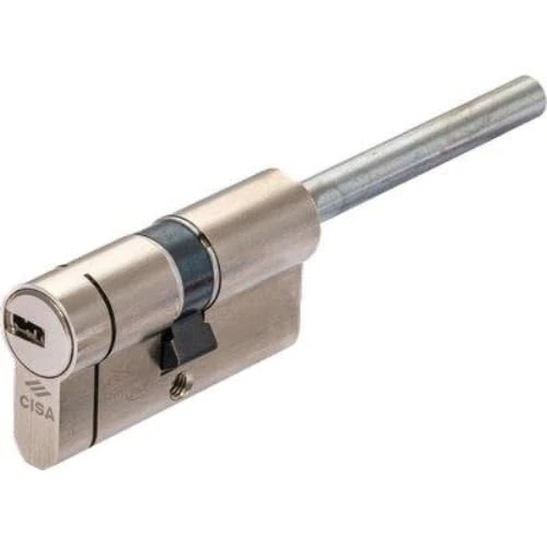 CISA 0M3T7 Cilindro Astral Tekno PRO Door Closer, Nickel Plated, 30/30