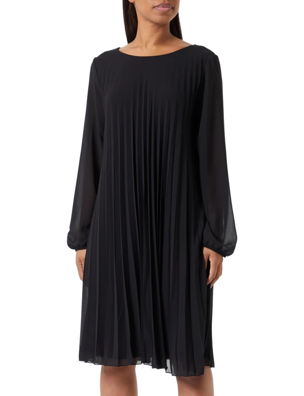 Cartoon Women's Dress, Black, 6