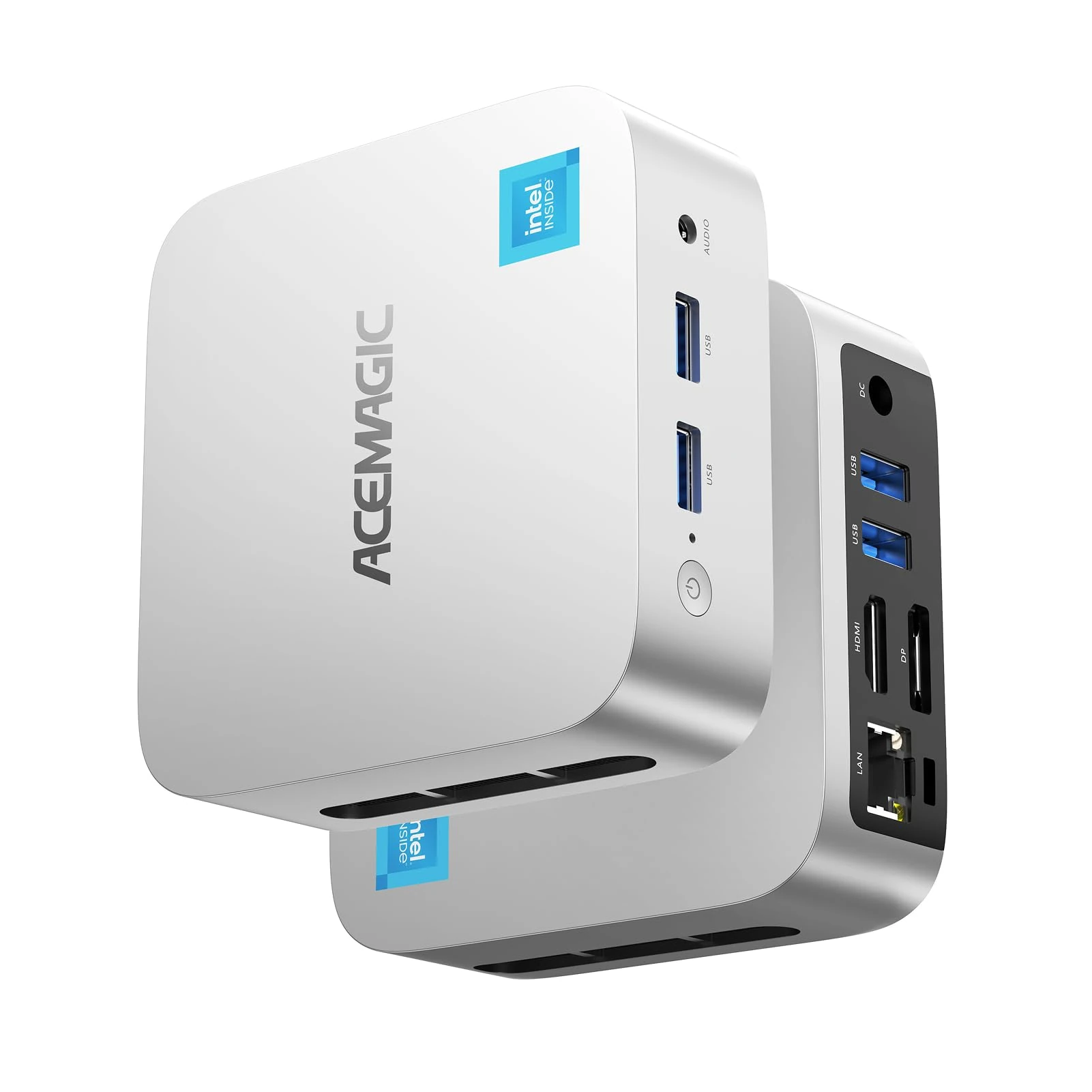 ACEMAGICIAN Vista V1 Ultra small Mini PC Windows 11 Pro, Ιntel Alder Lake N97(Beat N95/N100/N150,up to 3.60GHz), 16GB RAM/512GB M.2 SSD, Mini Computer Support 4K@60Hz Output/WiFi/BT/USB 3.2 for Home