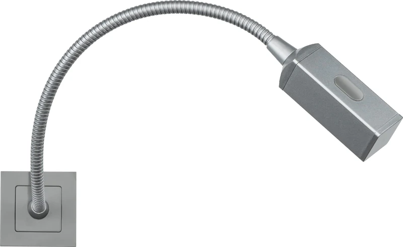 Knightsbridge Modular Reading Light 50 x 50mm - Grey - Image 1
