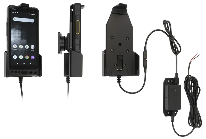 Brodit Device Holder 713341 | Made in Sweden | with Charging Function for Smartphones - Sonim XP10