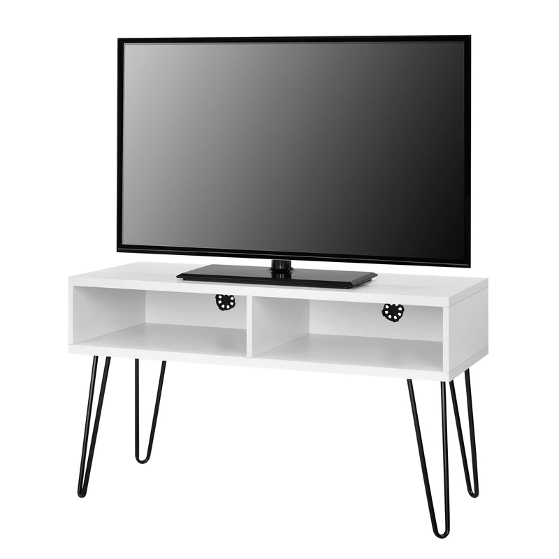 DHP Furniture Owen TV Stand 42 Inch, White