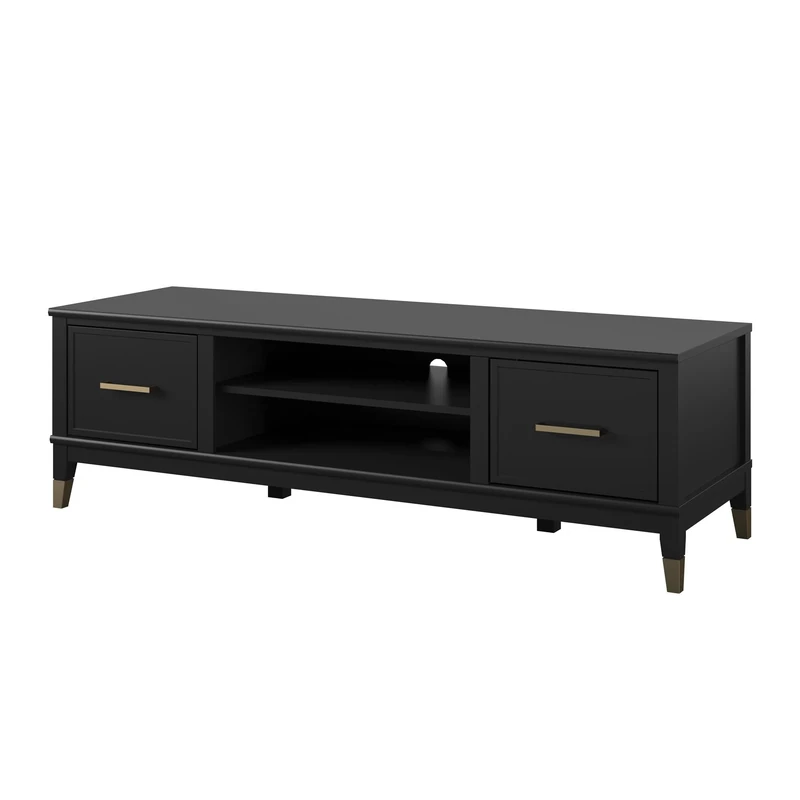 DHP Westerleigh TV Stand 65 Inch, Black